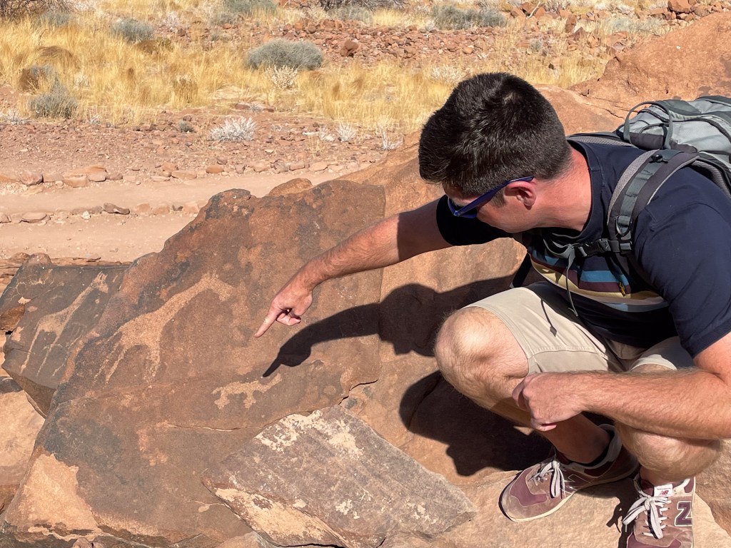 Twyfelfontein gecko rock art