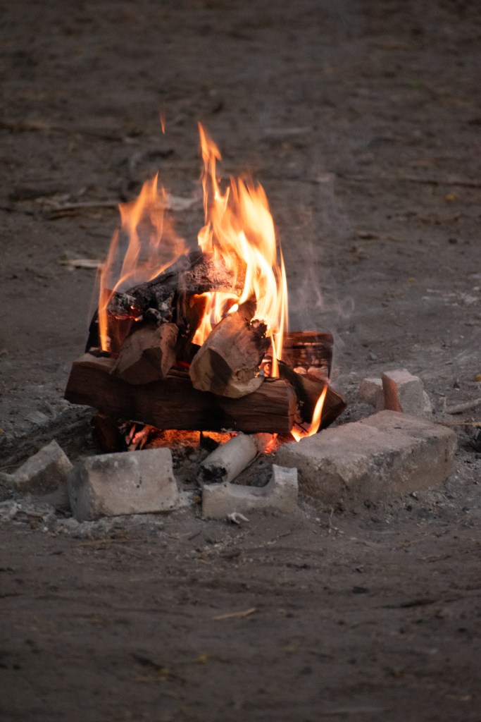 Fire at Magotho camp
