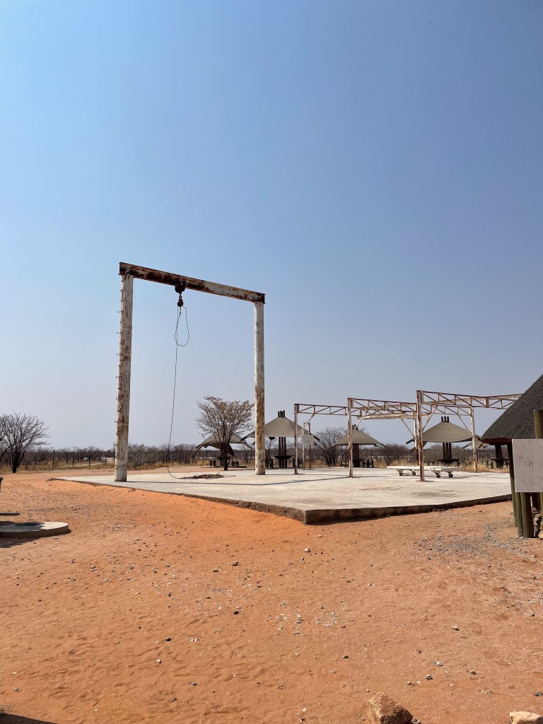 Elephant Gallows at Olifantsrus